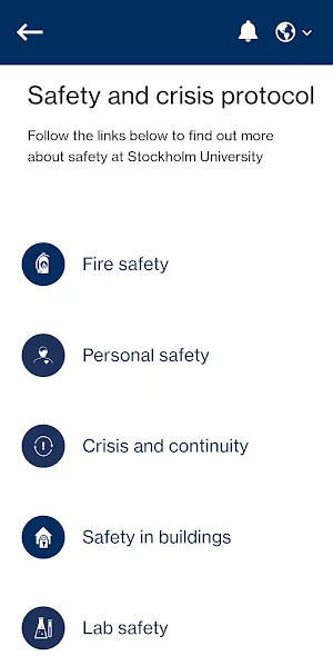 Stockholm University Security Screenshot 3