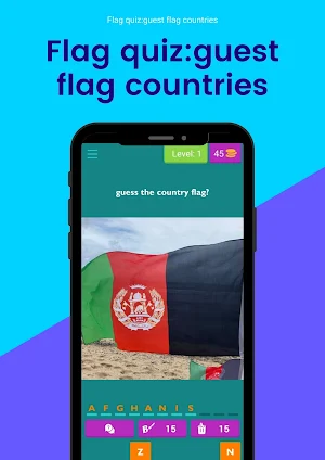 Flag quiz:guest flag countries Screenshot 1