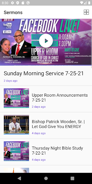 Upper Room App Screenshot 1
