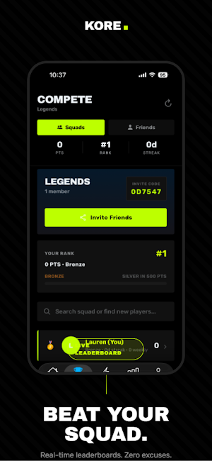Kore – Challenge Friends & Win Screenshot 1