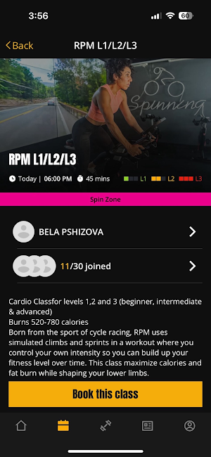 Fitness Map Screenshot 3