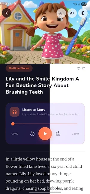 StoryHub Kids Stories & Games Screenshot 1