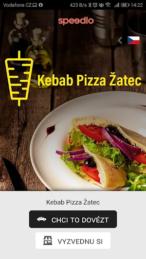 Kebab pizza Žatec Screenshot 0