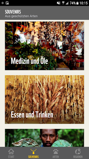 WWF Souvenirratgeber Screenshot 3