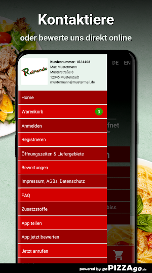 Pizzeria Raimondo Wiesbaden Screenshot 2