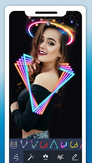 Neon Photo Editor - Neon Light Effects Screenshot 0