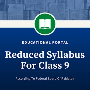 Reduced Syllabus Class 9 Federal Board Screenshot 0