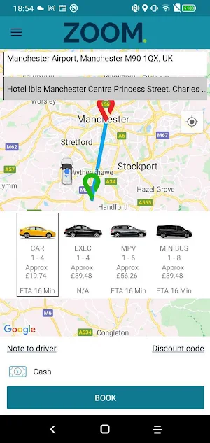 ZOOM Passenger Screenshot 1