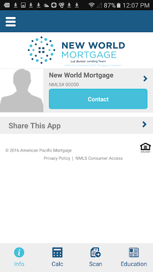 New World Mortgage Screenshot 0