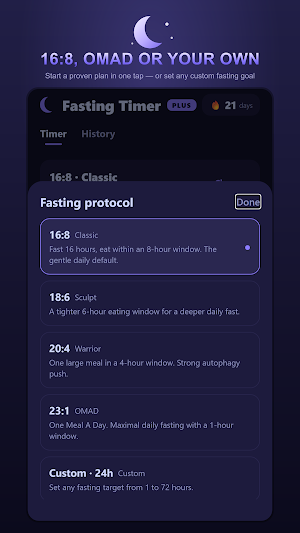 Fasting Timer: Intermittent Screenshot 3