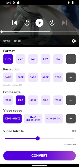 Video Converter Screenshot 1