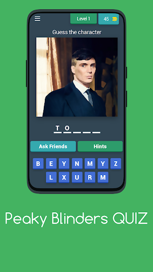 Peaky Blinders QUIZ Screenshot 0