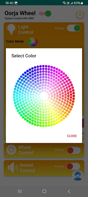 Oorja Wheel Screenshot 3
