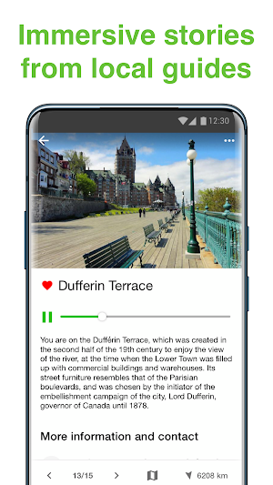 Quebec City SmartGuide - Audio Guide & Maps Screenshot 3