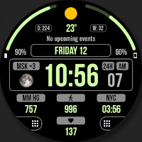 WFP 202 Digital watch face