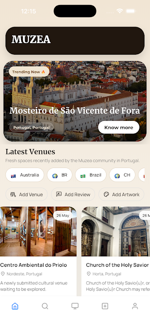 Muzea: Scan Art & Museum Tours Screenshot 1