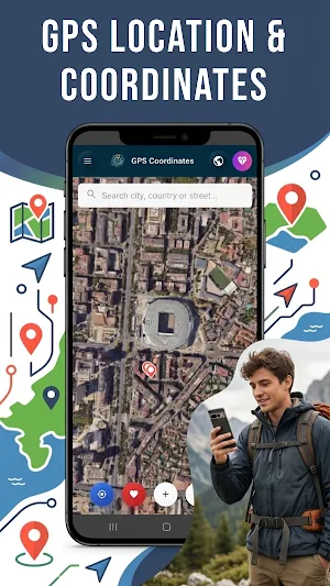 GPS Location & Coordinates Screenshot 0