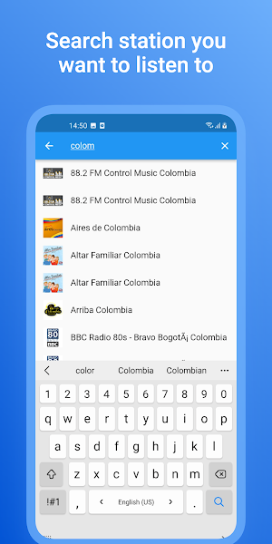 Radio Colombia: Music, FM Screenshot 1