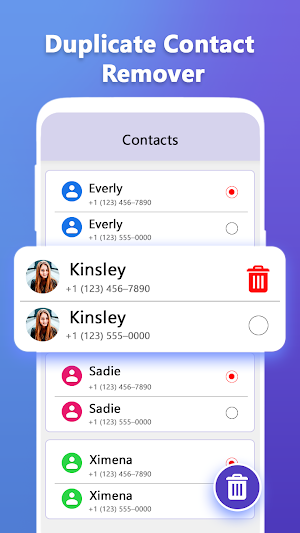 Duplicate Contacts Remover Screenshot 2