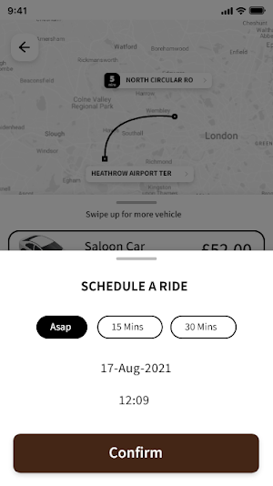 Brownhill Chauffeurs Screenshot 3