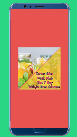 Detox Diet Week Plan Screenshot 0