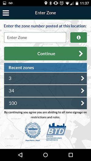 ParkBoston Screenshot 2