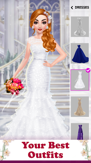 Bridal Wedding Makeup Dressup Screenshot 1
