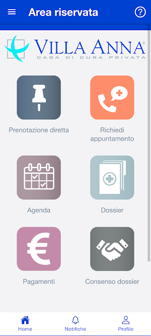 Casa di cura Villa Anna Screenshot 1