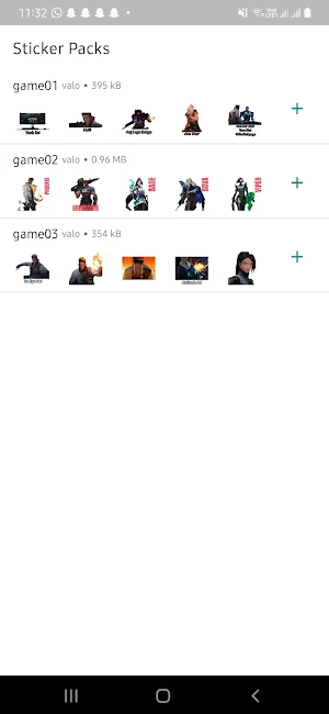 games stickers Screenshot 0