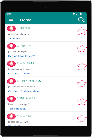 Giao Tiếp Tiếng Hàn Quốc Screenshot 3