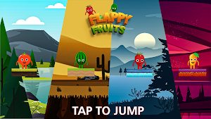 Flappy Fruits: Dodge Adventure Screenshot 0