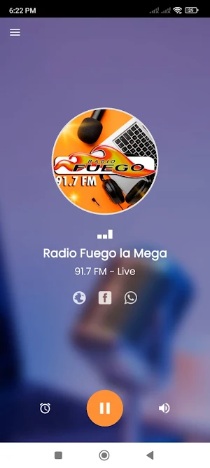 Radio Fuego la Mega 91.7 FM Screenshot 1