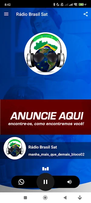 Rádio Brasil Sat Screenshot 0
