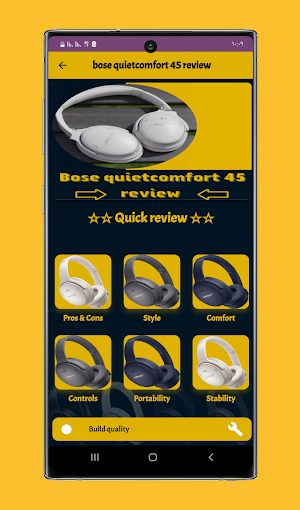 bose quietcomfort 45 review Screenshot 0