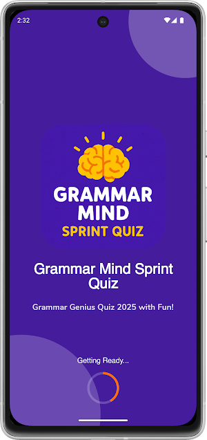 Grammar Mind Sprint Quiz Screenshot 0