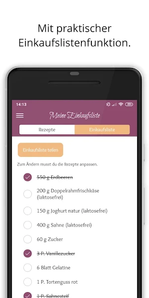 Tanjas glutenfreie Rezepte Screenshot 3