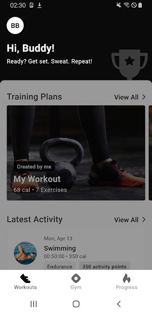 Alpha Gym Screenshot 2