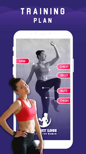 Weight Lose Workout for Women - Workouts For Free Screenshot 0