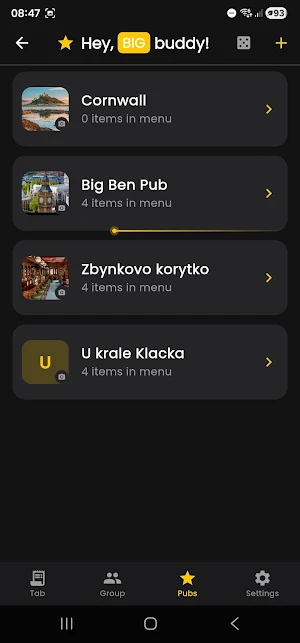 Hey, buddy! – Bills in Pubs Screenshot 3