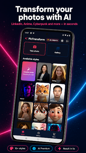 PicTransform: AI Photo Editor Screenshot 1