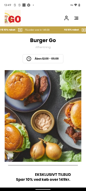 Burger Go Screenshot 1