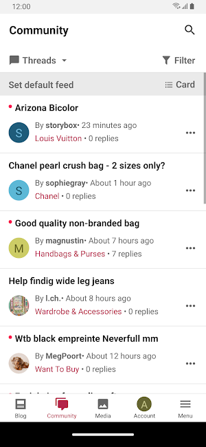 PurseForum Community Screenshot 3