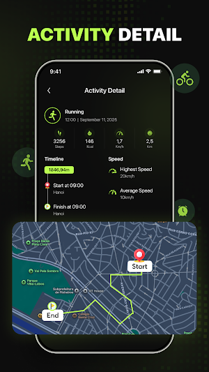 Step & Walk - Pedometer Track Screenshot 2