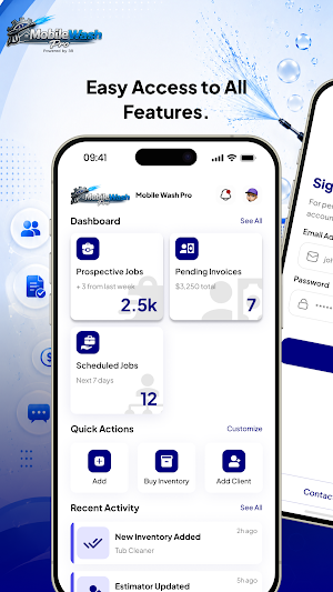 MobileWash Pro Screenshot 2