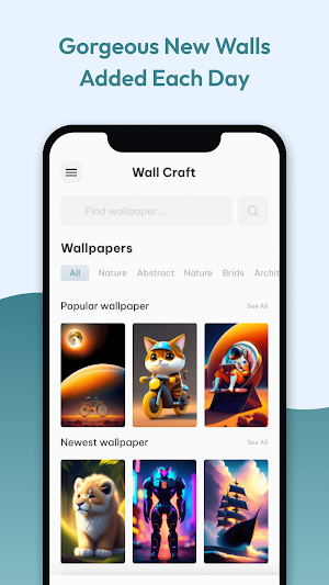Wall Craft Screenshot 1