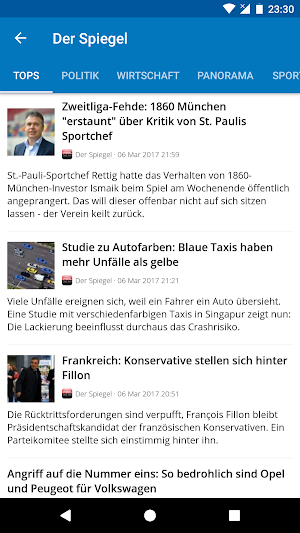 Germany News (Deutsche) Screenshot 1