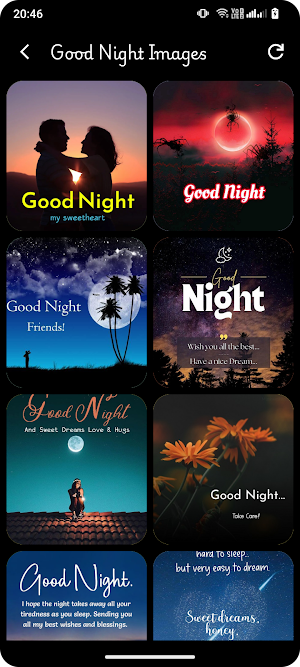Good Night Love Messages Screenshot 1