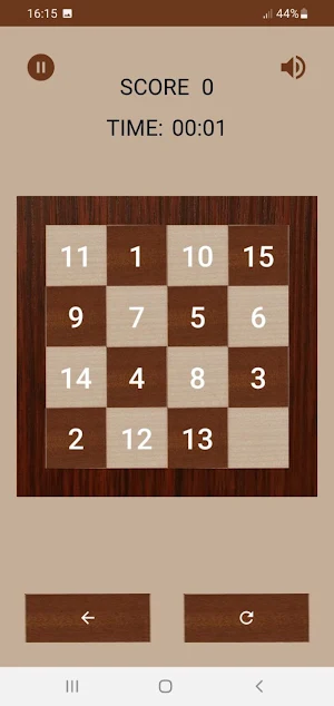 Puzzle 15 Screenshot 2
