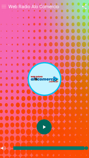 Web Rádio Alô Comércio Screenshot 2