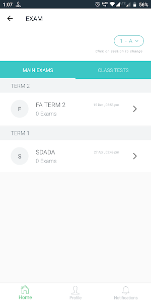 SCHOOLLOG ADMIN Screenshot 2